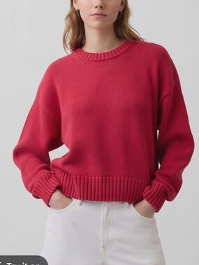GAP Burgandy Knit Sweater Size XXL
